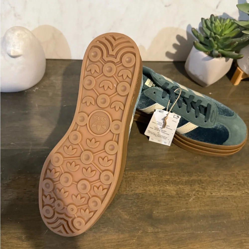 adidas Gazelle Bold Mineral Green - Picture 11 of 11